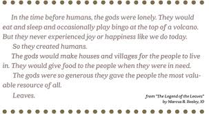 The Legend of the Leaves