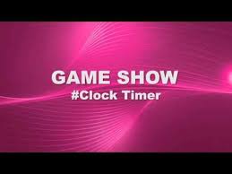 Exclusive Quiz Game Quiz Show Clock Timer Timer Clock Timer Music Clock