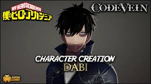 His hero name is chargebolt and his quirk is electrification, in which he can take in and dish out electricity. Steam Community Video Code Vein Dabi Character Creation My Hero Academia