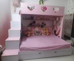 Kids Loft Bed With Desk Trundle