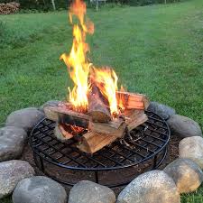 The fire creates such a nice ambience. Fire Pit Grates Collection Fire Pit Cooking Grates Walden Backyards