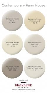 Contemporary Farm House Interior Paint Colors By Benjamin Moore Farmhouse Paint Colors Paint Colors For Home Farmhouse Paint
