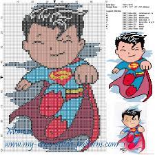 Once you know the tricks, you'll get used to it and you'll be a master as long as you keep practicing. Superman Cross Stitch Pattern Free Cross Stitch Patterns Simple Unique Alphabets Baby