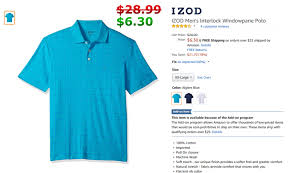 izod mens interlock windowpane polo algiers blue a