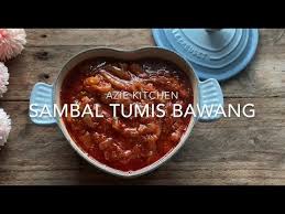 Telor masin 2 biji telor ayam rebus 2 biji ayam di hiris nipis 500g 2 sudu butter daun sup 1. Sambal Tumis Bawang Youtube