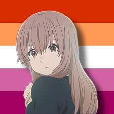 Nɪsʜɪᴍɪʏᴀ ʟᴇsʙɪᴀɴ ᴘʀɪᴅᴇ ɪᴄᴏɴ | Anime, Lesbian flag, Lesbian
