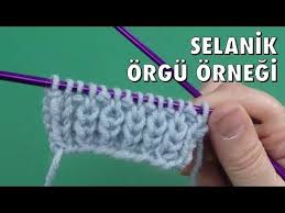 Yatik Selanik Ornegi Daha Once Kesfedilmemis Yeni Bir Selanik Teknigi Orgu Ornekleri Youtube Orgu Selanik Orgu Egitimleri