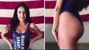 Rep. Anna Paulina Luna Wears a MAGA Swimsuit