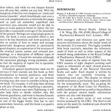Although these findings were consistent with the notion that experiences of discrimination were neglected psychosocial. Measurement For Mental Health Edited By J K Wing Pp 104 9 00 Royal College Of Psychiatrists Research Unit London 1995 Psychological Medicine Cambridge Core