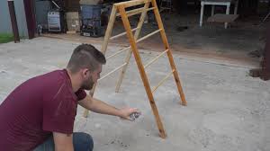 Read on for our diy tutorial. Diy Foldable Clothes Drying Rack Modern Builds