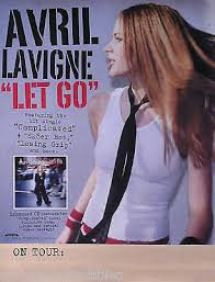 Find the perfect avril lavigne 2002 stock photo. Avril Lavigne 2002 Let Go Original Tour Promo Poster Ebay