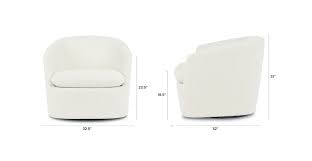 Turoy Ivory Boucle Chair Fabric Lounge Chair Chair Modern Lounge Chairs
