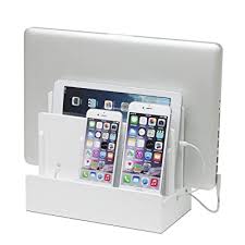 Often times, we loose track of our cables or they intertangle with each other. Buy G U S Multi Device Charging Station Dock Organizer Multiple Finishes Available For Laptops Tablets And Phones Strong Build High Gloss White Online In Nigeria B07btz1y44