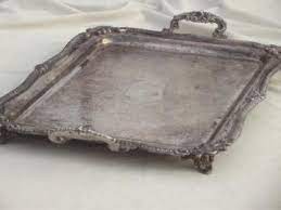 New listinghuge antique 20 silver plated cloche meat platter dome w lion new listingwilcox international silver co. Vintage Silverplate Trays And Serving Pieces