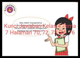 Kunci Jawaban Buku Tematik Siswa Kelas 4 Tema 7 Subtema 2 Pembelajaran 4 Halaman 70 72 73 74 76 Info Pesilat