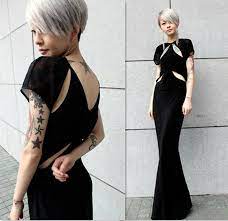 The Dress The Hair The Tats Little Black Dress Dresses Black Dress