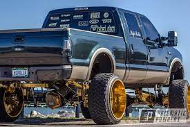 Check out a collection of customized gold car rims at alibaba.com at varied prices. Prismatic Powders Powder Coated Gold Custom Ford F250 Truck Wheels Ford F250 F250 Powder Coating