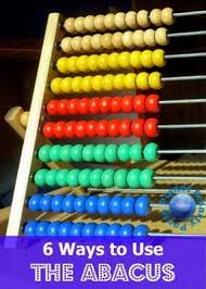 Hands On Math Tools An Abacus Math Tools Montessori Math Abacus Math