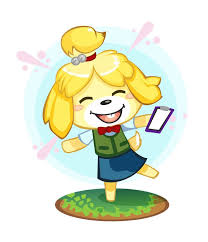 Isabelle From Animal Crossing New Leaf Animal Crossing Game Animal Crossing Animals