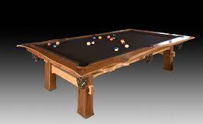 Made of solid pine wood. Hand Crafted Pool Table By Cabinetmaker Birdie Miller Custommade Com