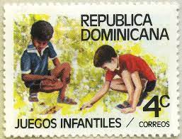 Es impermeable y flexible, resistente a la intemperie y protege de la corrosión. Juegos De Ninos 21 07 1980 Republica Dominicana Estampilla Postal Sellos Republica Dominicana