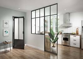 Le Style Atelier De La Cuisine Au Couloir Porte Verriere Verrieres Interieure Verriere