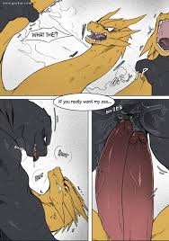 Gayfus - AgitypeGod x King - Adult Comics - Godzilla and Ghidorah Love