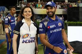 Pin By Shrau Pawar On Rohit Sharma Mumbai Indians Ipl Mumbai Indians Nita Ambani