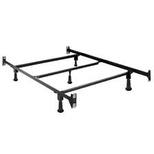 We cannot guarantee our wood rails will be an exact color match to your existing headboard/footboard set. Full Size High Rise Metal Bed Frame W Headboard Footboard Brackets