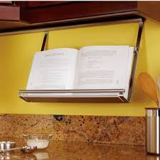 Hanging Cookbook Holder For Propi Backsplash Railing System Cookbook Holder Hafele Recipe Book Holders