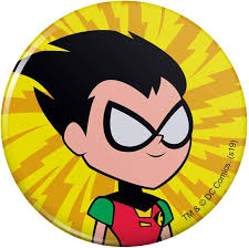 Teen Titans Go! Robin Kitchen Refrigerator Locker Button Magnet