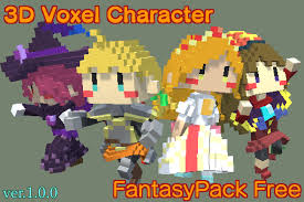 This so that you as a customer get the original of each character. 3dvoxel Character Fantasypack Free Unity Assetstore Price Down Information