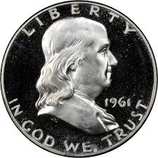 1961 50c Pf Franklin Half Dollars Ngc