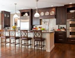 brown kitchen cabinets, kitchen design