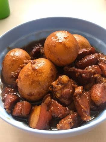 Samcan kecap telur goreng