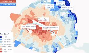Prix Moyen Du M2 Paris Par Quartier En 2020 Immobilier Paris Immobilier Paris