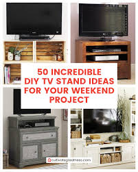Endearing corner tv mount ideas for your interior decor —… 50 Incredible Diy Tv Stand Ideas For Your Weekend Project