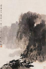 pin by amin milani on fu baoshi 傅抱石 chinese landscape painting chinese landscape landscape paintings