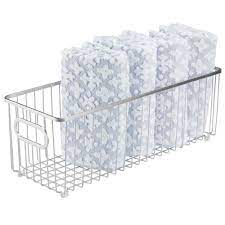 We did not find results for: Amazon Com Mdesign Deep Metal Bathroom Storage Organizer Basket Bin Farmhouse Wire Grid Design For Cabinets Shelves Closets Vanity Countertops Bedrooms Under Sinks Chrome Home Kitchen