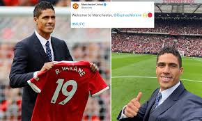 The wait for raphael varane's man united unveil was absolutely worth it! wrote a manchester united fan account online. Xv5km8caohfwbm