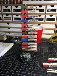 60 second forest scatter terrain for your d&d, warhammer and wargaming tables. Diy Initiative Tracker For D D Dungeons And Dragons Accessories Dnd Crafts Dnd Miniatures
