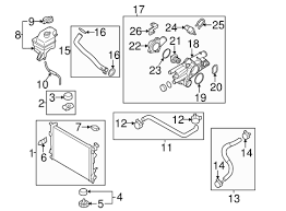 Radiator Components For 2013 Kia Optima Kia Auto Parts Accessories