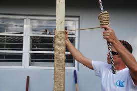 Constructed of heavy duty, weather resistant canvas, the sun sail shade gets its name from how it replicates the shape of a sail you would find on a boat. Beat The Heat And Add Privacy With An Embellished Shade Sail Hgtv