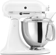 Maybe you would like to learn more about one of these? Amazon Com Kitchenaid Ksm150pswh Artisan Series 5 Qt Stand Mixer With Pouring Shield White Electric Stand Mixers Home Kitchen