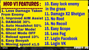 Ok berbicara mengenai cheat free fire memang harus selalu udpate dan seperti yang akan mimin share kali ini adalah sebuah teknik hacking terbaru yang bernama mod menu ff apk. Free Fire Battlegrounds V1 Mod Apk 1 20 5 Hack Cheats