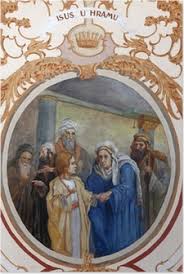 Herodes de grote begon deze tempel te herstellen (soms wordt de joden reageren met verbazing en dat was al eerder gebeurd toen jezus als twaalfjarige in de tempel vragen stelde en toen hij op vragen van de. Poster De Twaalfjarige Jezus In De Tempel Pixers We Leven Om Te Veranderen