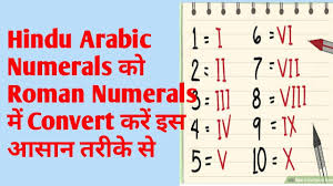 66 Precise Hindu Numerals Chart