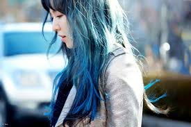 Well, it's pretty easy, actually! Wonho Blue Hair Explore Tumblr Posts And Blogs Tumgir