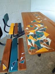 Comment restaurer d'un bureau d'écolier ? Amonbox On Twitter Splendide Ce Bureau D Ecolier Restaure Et Decore Relooking Bureau Ecolier Ancien Origami