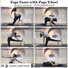 Yoga Wheel Flow Legs Yoga Wheel Guide Swimming Workout Yoga Wheel